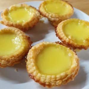 Flaky Egg Tarts