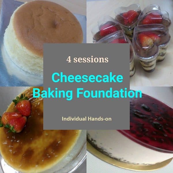 Cheesecakes baking foundation