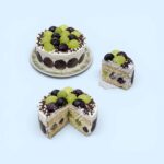 Eggless Grape Sponge